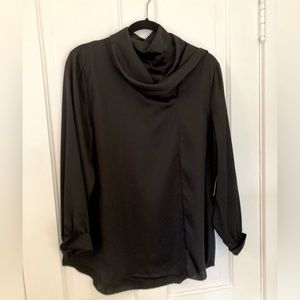 NWT - Silky Black Chico’s Blouse